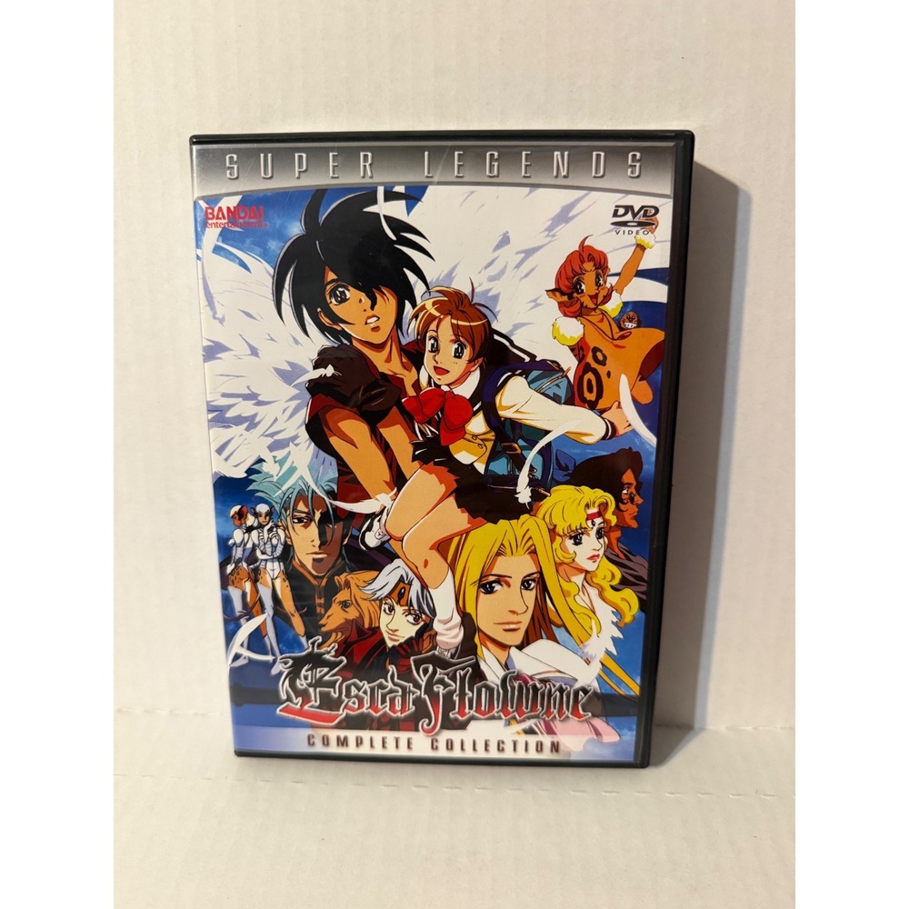 Escaflowne Complete Collection DVD 8-Disc Set Super Legends Bandai Anime 1-26